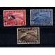 ALEMANIA 1933 Yv. A 42A/C ZEPPELIN CHICAGOFAHRT SERIE COMPLETA USADA 1000 Euros